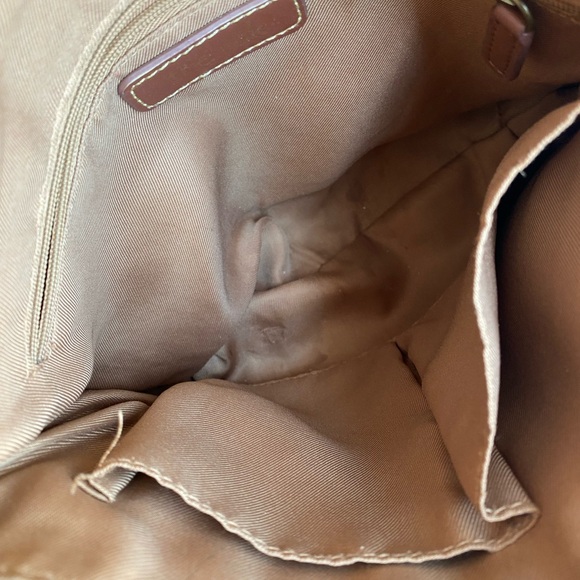 The Sak Women’s Silverlake Leather Tobacco Floral Embossed Crossbody Bag - Picture 9 of 9